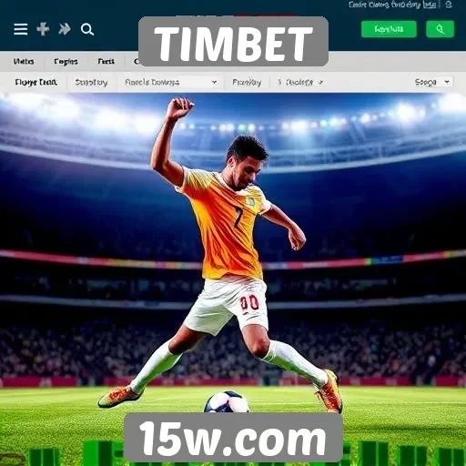 Apostas esportivas ganham espaço no site TIMBET